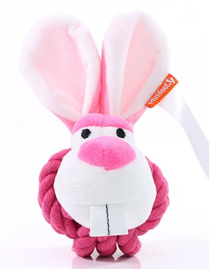 Mbw - MiniFeet® Dog Toy Knotted Animal Rabbit
