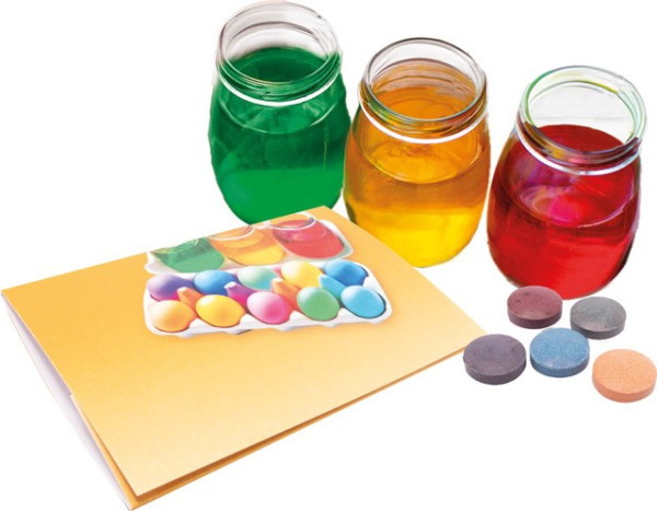 Egg Dyes Quintette, incl. 1-4 c digital printing
