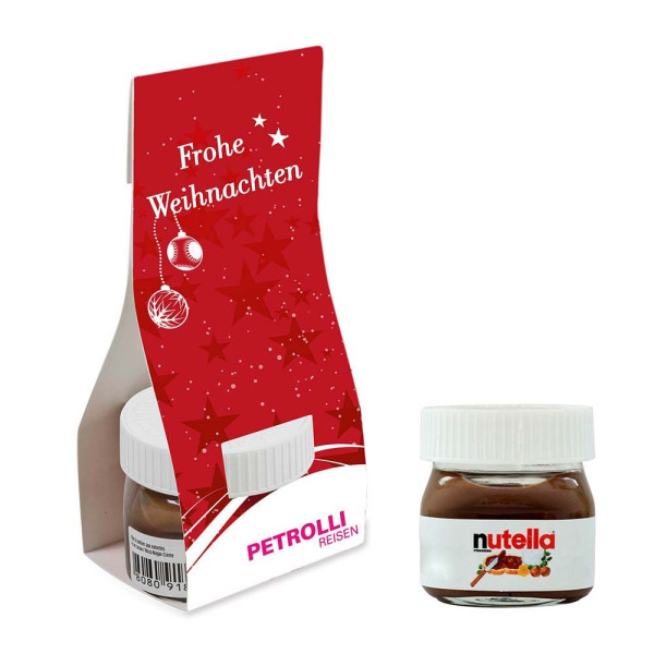 Nutella in handover-packaging - Christmas