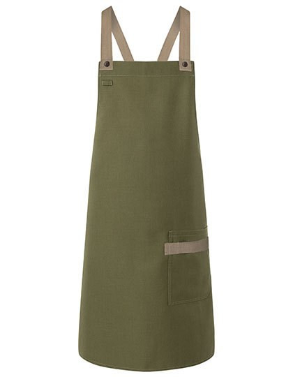 Karlowsky - Bib Apron Urban-Look With Cross Straps And Pocket