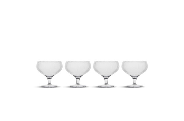 Billi coupe glass set of 4