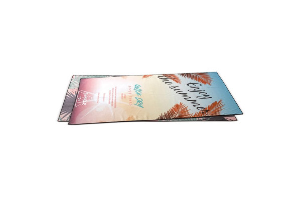 Quick dry beach towel 1000x1800mm without pouch
