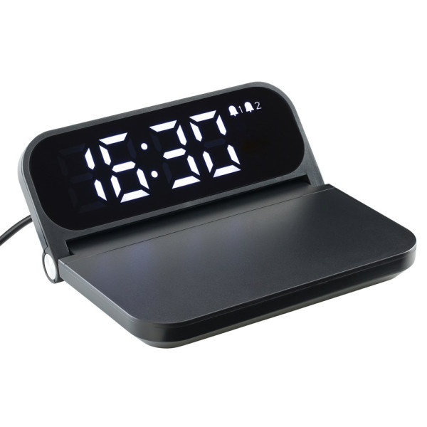 Fast Wireless Charger with alarm clock REEVES-BOXBURN